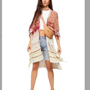 Free People Skies The Limit Cardigan SMALL NWT